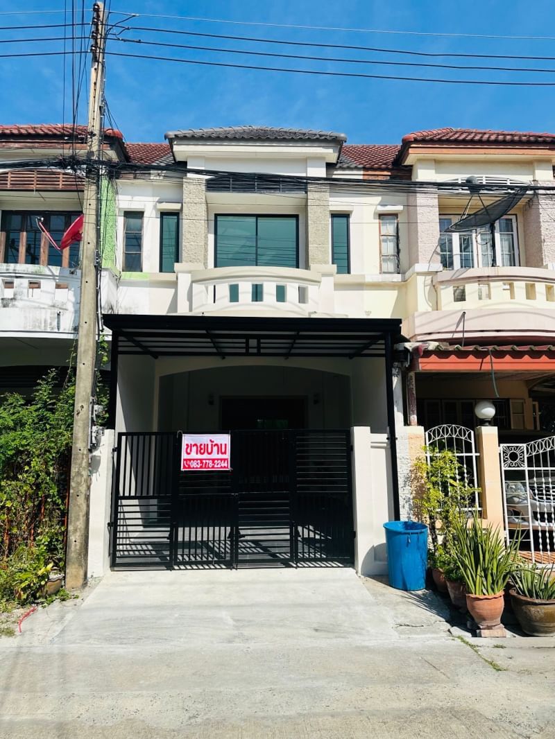 หมู่บ้านบุศรินทร์2 คลอง2 รังสิต (แลนด์แอนด์เฮ้าส์) ใกล้รถไฟฟ้าคูคต ตลาดนานาเจริญ ถนนเมน